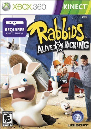 360: RABBIDS ALIVE AND KICKING (KINECT) (COMPLETE) - Click Image to Close